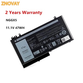 ZNOVAY NGGX5 Laptop Battery For DELL Latitude E5270 E5470 M3510 E5570 E5550 E5570 JY8D6 0JY8D6 954DF 11.4V 47WH