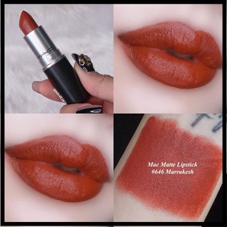 cosmetichub69 แท้ทั้งร้าน !! ลิปสติก MAC MATTE LIPSTICK สี MARRAKESH ขนาดปกติ