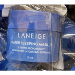 พร้อมส่ง LANEIGE Water Sleeping Mask EX 15ml ลาเนจ วิเตอร์ สลิปปิ้งมาส์กท อีเอกซ์ ขนาดทดลอง พร้อมส่ง