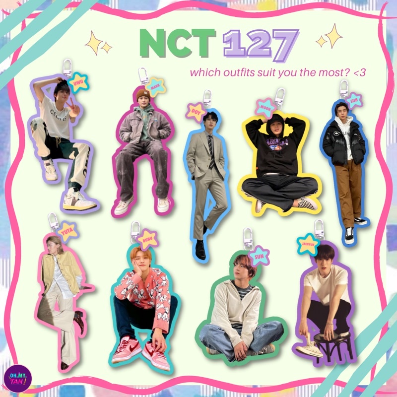 พวงกุญแจ NCT 127****