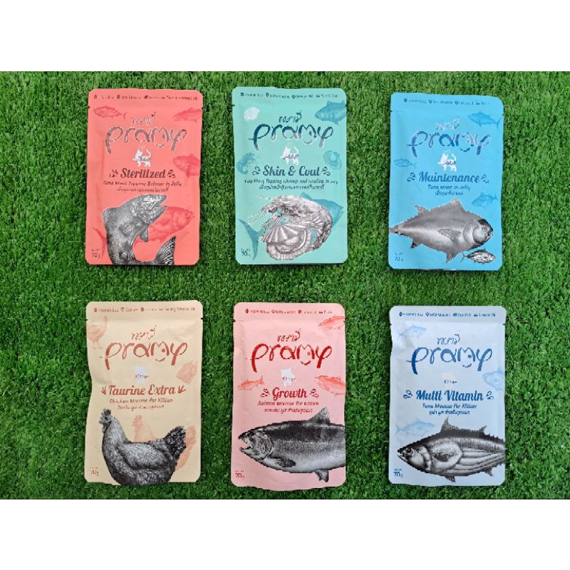 พรามี่ pramy อาหารเปียกแมว 70 กรัม