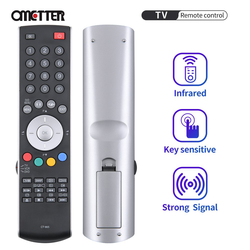 CT-865 สําหรับรีโมททีวีโตชิบา 19W300PG 20W300PG 23WL56G 20VL63B 27WL46B 32WL66P