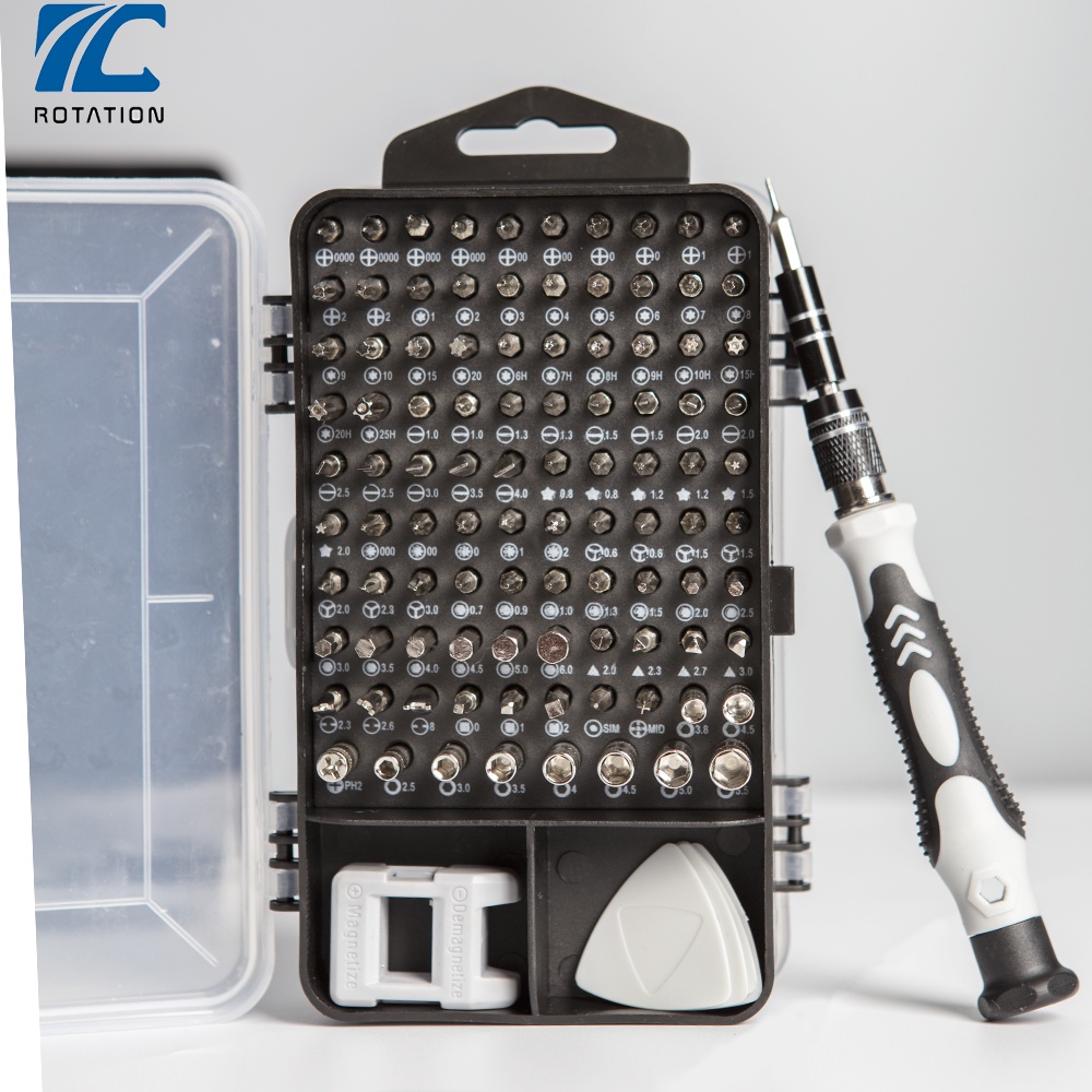 Precision Screwdriver Set Mobile Repairing Tools 115 In 1 Multi-Function Screwdriver Set Computer Pc