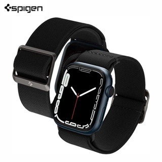 Spigen Lite สายนาฬิกาข้อมือไนล่อน สําหรับ iWatch 45 มม. 41 มม. 44 มม. 40 มม. iWatch Ultra 49 มม. Series 8 7 6 5 4 3 SE