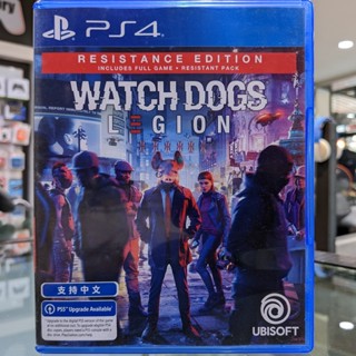 (โซน3-ภาษาอังกฤษ) มือ2 PS4 Watch Dogs Legion แผ่นPS4 เกมPS4 มือสอง (เล่นกับ PS5 ได้ PS5 Upgrade Watch Dogs Legion 3)