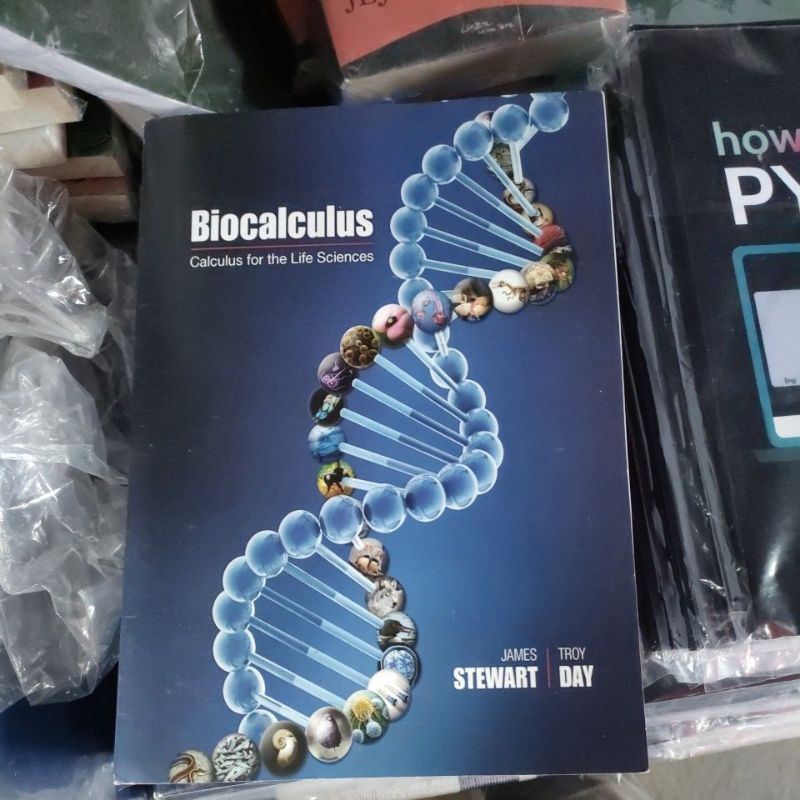 หนังสือ Biocalculus BIOCALCULUSH เพื่อวิทยาศาสตร์ชีวิต James Stewart Troy day