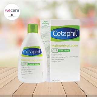 Cetaphil Moisturizing Lotion 200มล เซตาฟิล มอยส์เจอไรซิ่ง โลชั่น บำรุงผิวหน้า ผิวกาย