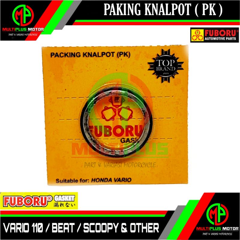 ปะเก็น Perpak PK ท่อไอเสีย FUBORU, VARIO 110, BEAT, SCOOPY, SPACY