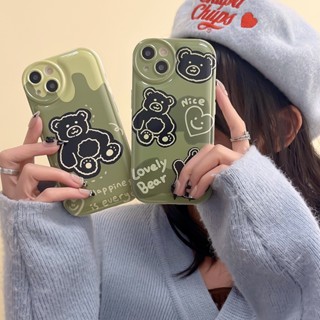 เคส VIVO T1x Y21 Y21T Y20 Y20S Y17 Y15 Y15S Y12 Y12S Y12A Y11 Y01 Y50 Y30 Y1S Y91C S1 V23 4G 5G 2020 2021 2022 Air Cushion Anti-drop Bear Soft Case