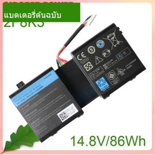 แท้จริง แบตเตอรี่โน้ตบุ๊ค 2F8K3 14.8V 86Wh For Alienware 17 18 M17X R5 M18X R1 2F8K3 0KJ2PX KJ2PX G33TT