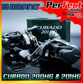 รอกหยดน้ำชิมาโน่ SHIMANO CURADO 200/201 KHG หมุนขวา/หมุนซ้าย (รอบ 7.4:1)