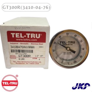 Teltru รุ่น GT300R 3410-04-76 Bimetal Thermometer