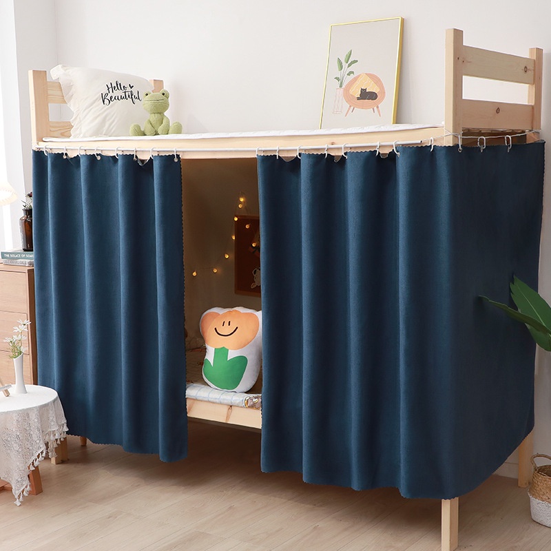 แนะนำ ผ้าม่าน 1.2*2m ผ้าม่านทึบแสง 95% พักนักศึกษาผ้าม่านหอพักวิทยาลัยเตียงเดี่ยวชั้นบนเตียงสองชั้น ราคาพิเศษ มีเก็บเงินปลายทาง