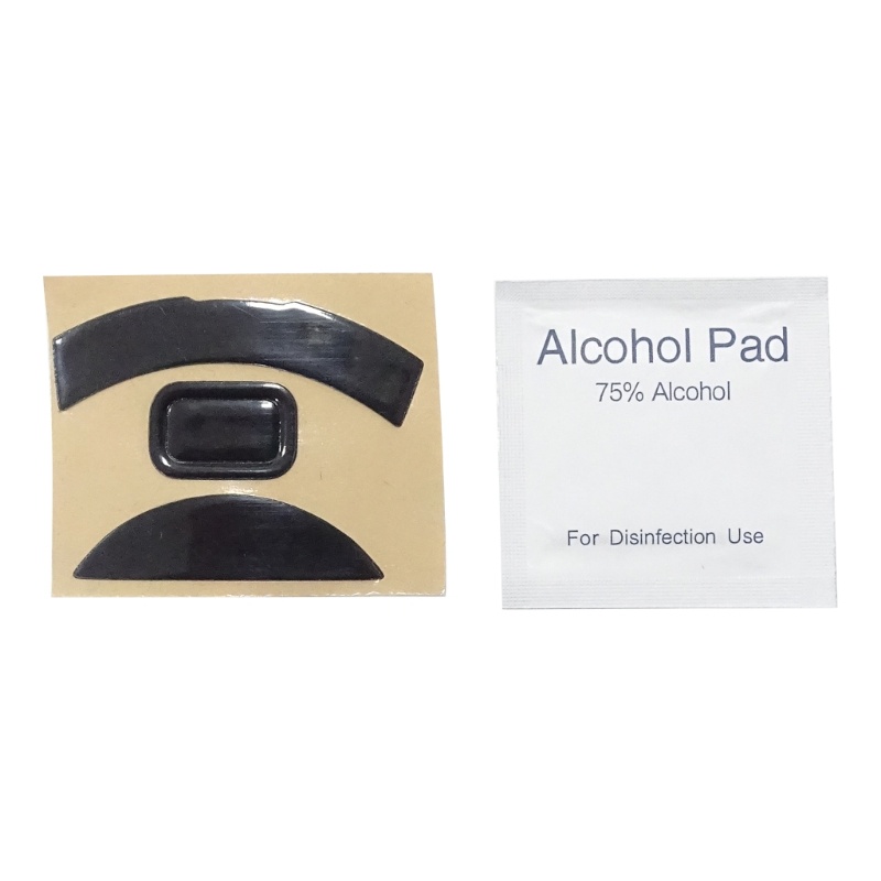 Con 1 แพ็คสําหรับ Deathadder Elite Mouse Feet Sticker Mouse Skate Glide Curve Edge