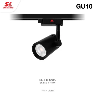 SL LIGHTING | Track Light GU10 โคมไฟแทรคไลท์ โคมไฟติดราง,ติดลอย โคมไฟส่องเฉพาะจุด รุ่น 673A, 674A, 674C