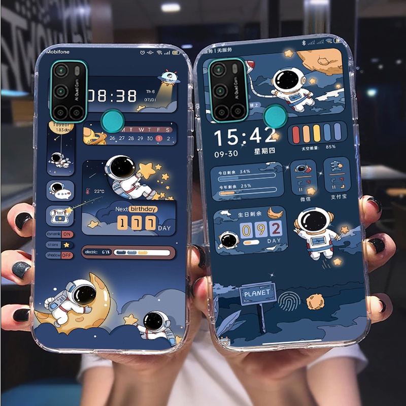เคสนักบินอวกาศการ์ตูน 3D น่ารักราคาถูกสําหรับ Vsmart Star 5 / Joy 4 / Live 4