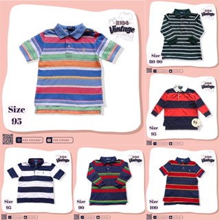 เสื้อเชิ้ตโปโลคอปกสำหรับเด็กมือสอง