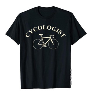 เสื้อโอเวอร์ไซ เสื้อ Cyclogist ตลกจักรยานไรเดอร์จักรยานขี่จักรยานตลกพิมพ์เสื้อยืดด้านบนผ้าฝ้ายผู้ชายท็อปส์ซู Tees ยุโรป