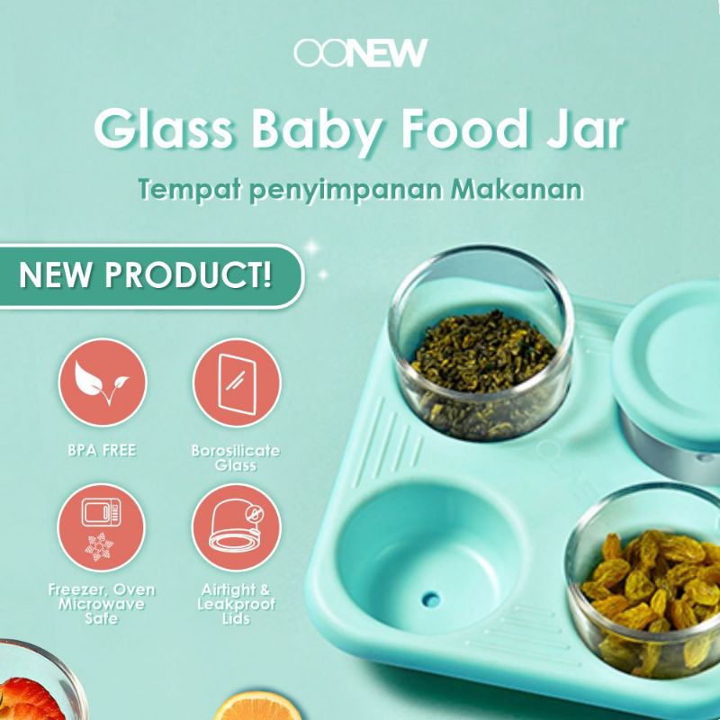 Oonew GLASS BABYFOOD JAR