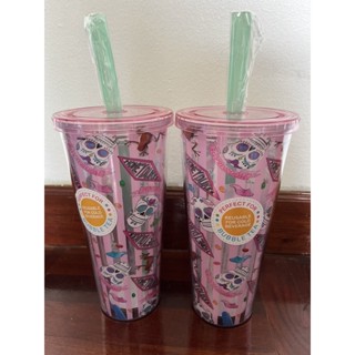 Harry Potter Honeydukes Icons Carnival Cup with Lid and Straw แก้วน้ำแฮร์รี่พอตเตอร์ ขนาด 24 Ounce