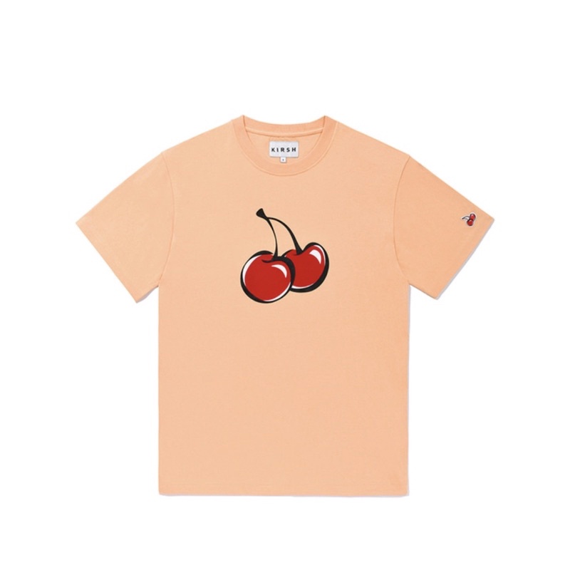 (พร้อมส่ง) แท้💯🇰🇷 KIRSH — BIG CHERRY T-SHIRT JS