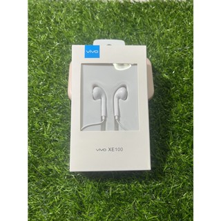 หูฟัง vivo xe 100 หูฟังแท้ หูฟังเสียงดี earphone หูฟัง small talk หูฟังวีโว่ ไมโครโฟน หูฟังไมโครโฟน หูฟังvivoแท