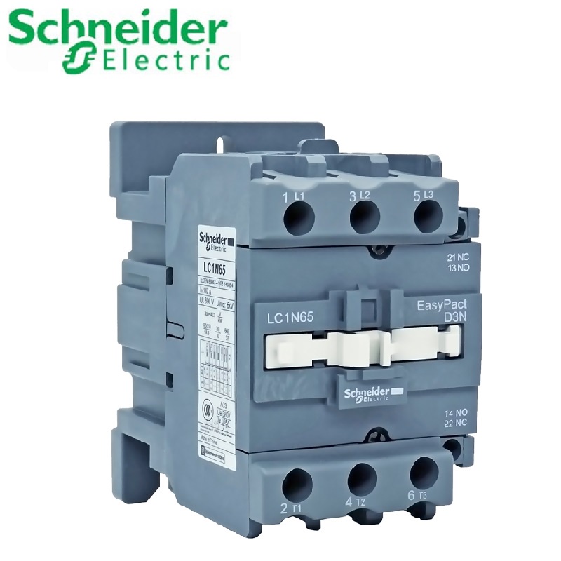YTH Schneider electric EasyPact D3N คอนแทคเตอร์ 3 ชั้น LC1N65 1NC & 1NO 50HZ LC1N65B5N LC1N50CC5N LC