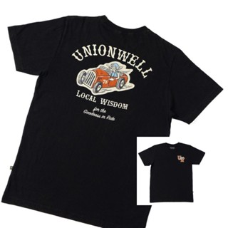 Unionwell เสื้อยืดลําลอง สําหรับผู้ชาย แขนสั้น พิมพ์ลาย unionwell distro