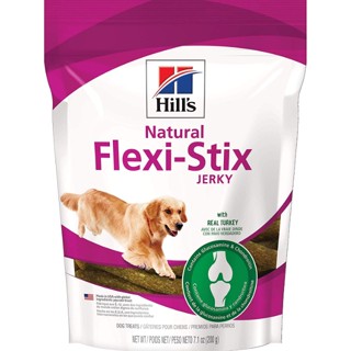 HILLS Natural Dog Treats, Flexi-Stix - ขนมสุขภาพเพื่อสุขภาพข้อต่อสุนัข รสไก่งวง Soft Chew ขนาด 200 กรัม