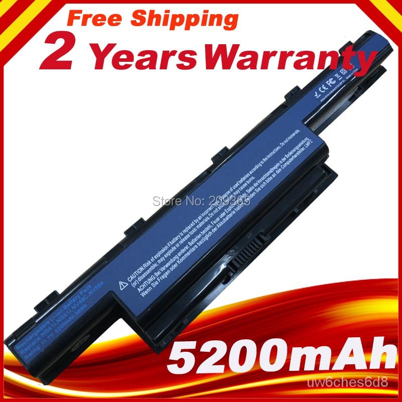 แบตเตอรี่แล็ปท็อปสำหรับ Acer Aspire 4741G 4741Z 4743 4743G 4749 4750 4752 4755 4771 5333 5336 5349 5350 5551 5560 (หน้าจ