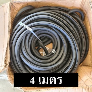 ยางขอบกระจกหลัง KOMATSU PC200-5, PC120-5, PC200-6, PC120-6, WA100-1, WA150-1 เมตรละ 180 บาท (4เมตร)