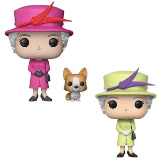 Funko POP Queen Elizabeth 01# ตุ๊กตาของเล่นสะสม