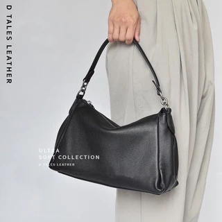 DTALES Brooklyn กระเป๋าหนังแท้ 2สาย หนังวัวปั่นนุ่ม สัมผัสพรีเมียม สวยแพงแบบสาวNew York