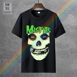 เสื้อคนอ้วน Misfits เรืองแสง Jurek กะโหลกศีรษะ Tshirts โกธิคโกธิคทีเสื้อเชิ้ตอีโมพังก์ผู้หญิงแฟชั่นสตรีทแวร์ผู้ชายเสื้อย