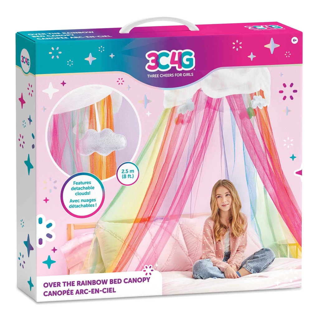 3C4G Over the Rainbow Bed Canopy | Shopee Thailand