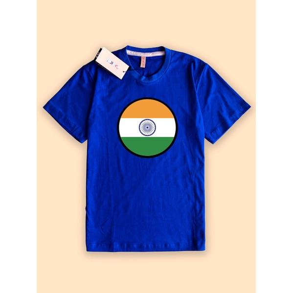 เสื้อยืด CAMOE India Flag ธงอินเดีย