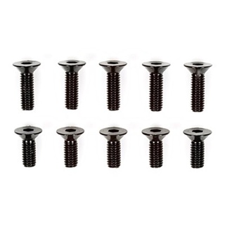 [ชุดแต่งรถบังคับ] TAMIYA 84398 Aluminum Countersunk Hex Head Screw Set (3x8mm, 3x10mm/Black) ชุดแต่งทามิย่าแท้ rc