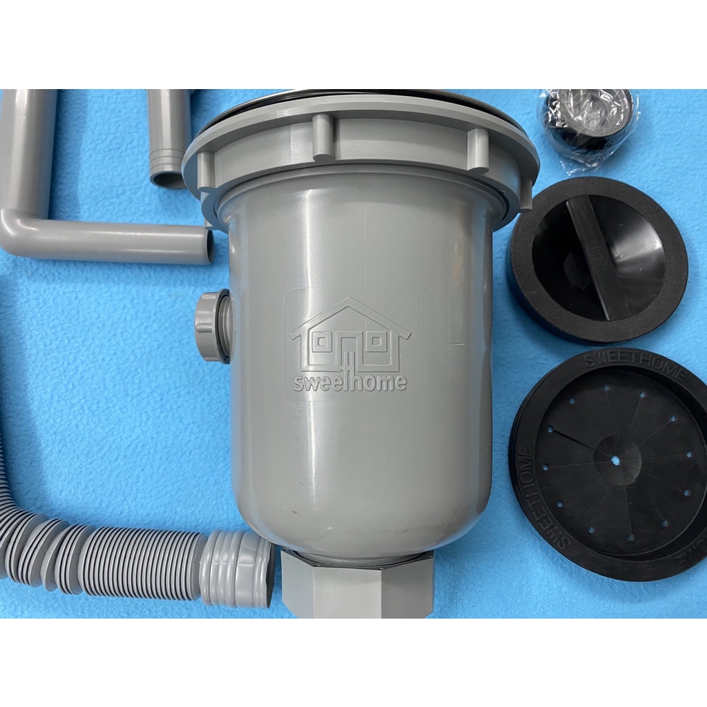 สะดืออ่างล้างจานแบบตะกร้าใหญ่พิเศษขนาด 6” SWEETHOME Type B(BU127) สวีทโฮม สะดือซิงค์ สะดืออ่าง อ่างล้างชาม อย่างดี ส่งไว