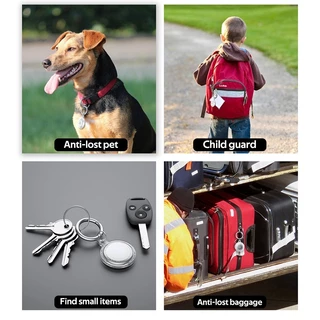เคส Airtag แบบเต็ม ป้องกัน พวงกุญแจ เข้ากันได้กับ AirTags กระเป๋าสตางค์ ป้องกันรอยขีดข่วน ป้องกันการตก เคสใส แท็กอากาศ เคส