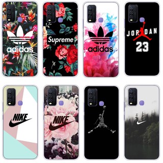 ADIDAS เคสซิลิโคนใส ลายการ์ตูนน่ารัก กันกระแทก สําหรับ Vivo y1s Vivo y50 Vivo y55 Vivo y15/y15 2020