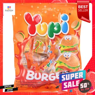 ยูปี้ กัมมี่ ขนมเยลลี่ มินิเบอร์เกอร์ ขนาด 64 กรัมYupi Gummy Jelly Snack Mini Burger Size 64 g.