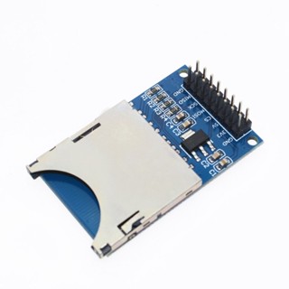 SD Card Module Slot Socket Reader ARM MCU (โมดูลบันทึกข้อมูล)