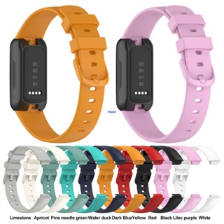 Tpe สายรัดข้อมือ หัวเข็มขัดสี Fitbit Inspire 3 รุ่นอย่างเป็นทางการ ซิลิโคน อุปกรณ์เสริม สายรัดข้อมือ สายรัดข้อมือ สายรัดข้อมือ