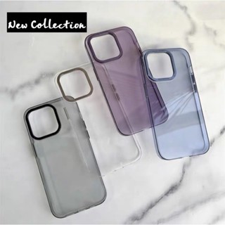 เคสSlim ขอบกล้องนูนเนื้อMatteรุ่น14/14pro/14plus/14promaxพร้อมส่ง