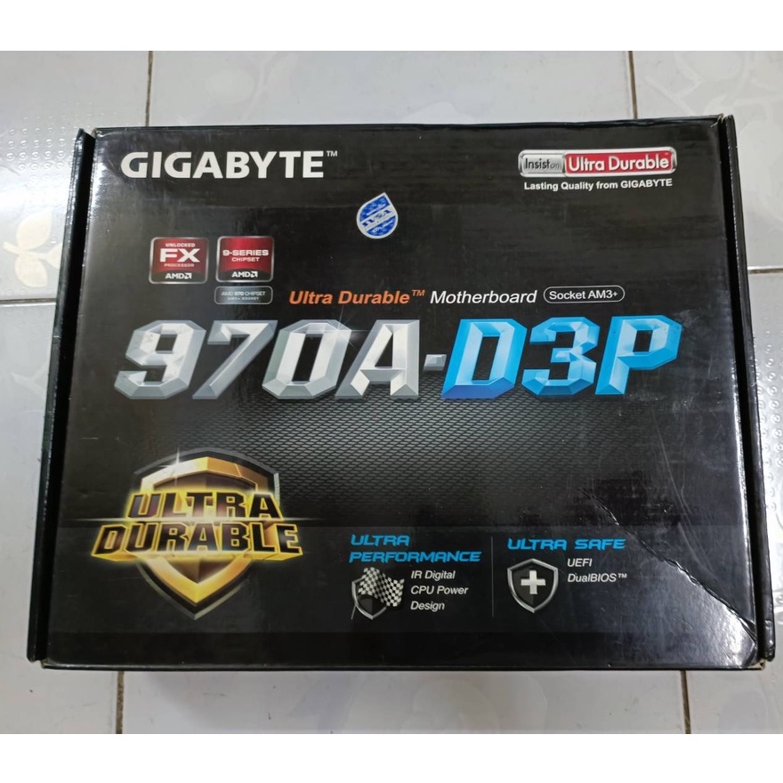 MAINBOARD AM3+ GIGABYTE 970A-D3P