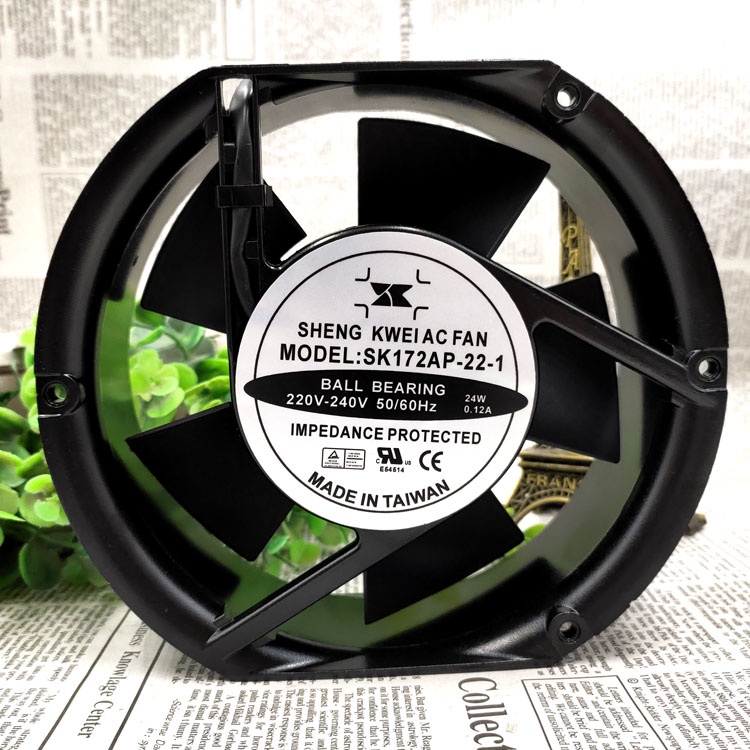 YY ORIGINAL SK172AP-22-1 220V 17251 170MM พัดลมระบายความร้อน