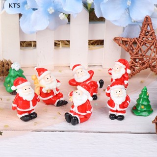 Kts ตุ๊กตาหิมะ ซานตาคลอส ขนาดเล็ก สําหรับตกแต่งต้นคริสต์มาส DIY