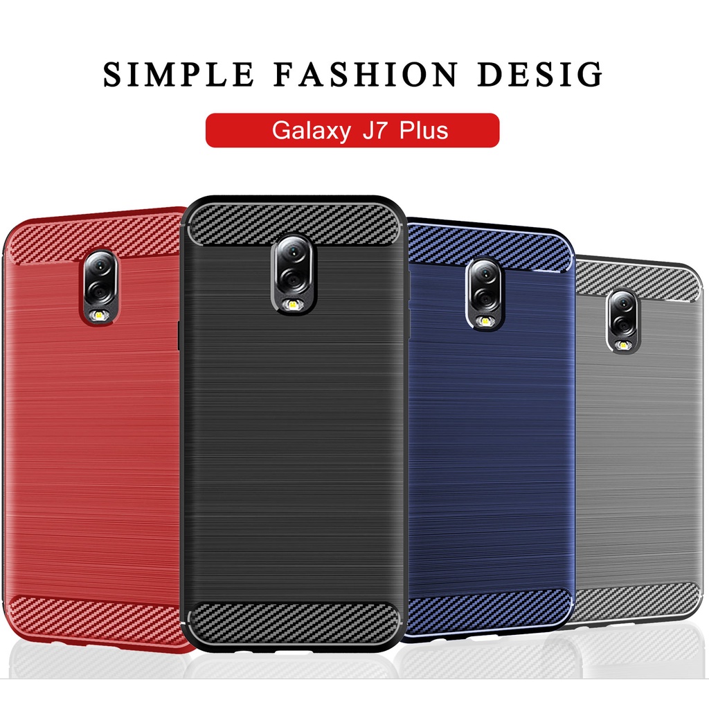 เคส Samsung Galaxy J7 Plus J7310 J7+ กรณีโทรศัพท์ ผู้ถือโทรศัพท์มือถือ
