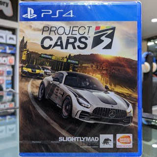 (ซับอังกฤษ) มือ1 PS4 Project Cars 3 แผ่นPS4 เกมPS4 (เล่นกับ PS5 ได้ Project Car 3)