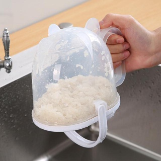 PP Simple convenient clean rice ที่ซาวข้าวกรองอาหารล้างธัญพืช